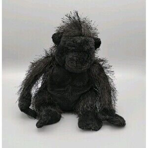 Ganz Webkinz Gorilla HM040 Plush Stuffed Animal Black - NO CODE